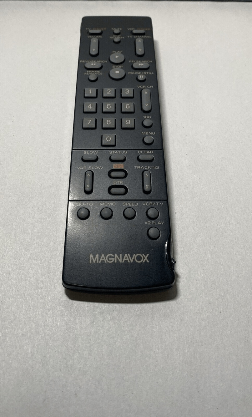 Genuine Magnavox TV VCR Remote Control 4835 218 37084 Tested And Works